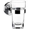 Emco 072000100 Vetro Supporto Polo Vetro Cristallo Trasparente
