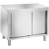 Amitek Tavolo Inox Armadiato Amitek TDA127 - Dim. 120x70x85h cm