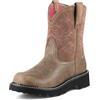 ARIAT Fatbaby Western Boot-Stivali da Donna in Pelle, Legacy Brown Bomber, 38.5 EU