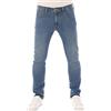 Lee Luke Slim Fit Tapered - Jeans da uomo, pantaloni jeans affusolati in denim di cotone, elasticizzati, blu, nero, grigio, taglie dalla 46 alla 54 (taglie US: w30, w31, w32, w33, w34, w36, w38), 44