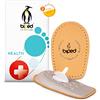 biped HEALTH 2 paia di talloniere in pelle conciata al vegetale - alzatacco per tutte le scarpe - talloniera piacevolmente morbida z2040
