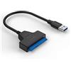 baolongking Cavo adattatore da USB 3.0 a SATA e SATA III, per drive SSD/HDD da 2,5 pollici; cavo e convertitore esterno da SATA a USB 3.0 (cavo SATA)