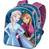 Disney Frozen 2 Beauty-Zaino 3D Mini, Multicolore, 20.5 x 25.5 cm, Capacità 5 L
