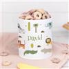 Wanapix | Tazza per Bambini con Nome| Tazza Personalizzata di Plastica Infrangibile | Ritorno a Acuola/Asilo | Senza BPA | 325 ml | Animali Giungla