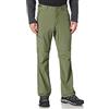 Vaude Men's Farley Stretch T-Zip Pants II Pantaloni, Cedar Wood, 50 Men