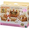 Sylvanian Families - Set Soggiorno Deluxe con oltre 40 Mobili e Accessori Dettagliati per Case delle Bambole - Modello 5339