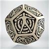 Q WORKSHOP Hit Location Q-Workshop QWOHIT18 Die Beige/Black D12 (1)
