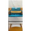 moon-bebe Cuscino riduttore per sedile compatibile con Stokke Tripp Trapp (verde)