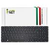 NewNet Keyboards - Tastiera Italiana Compatibile per Notebook Acer Aspire Nitro V15 VN7-572G VN7-592G VN7-792G Aspire E15 V3-574 V3-574G V3-574T V3-574TG E5-722 E5-772 E5-573T Retroilluminata
