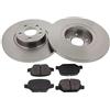 MAPCO Kit freno, Freno a disco 47017 Compatibile con: ALFA ROMEO 147, 156, 156 Sportwagon