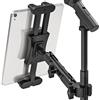 Jubor Supporto Tablet per Microfono, Support per iPad Musica Microfono, Porta Tablet per Asta Regolabile a 360° per iPad/Pro/Mini/Air, Smartphone 4,7-13,5