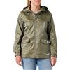 Geox W Roose Giacca, Verde (Oliva Militare), 48 Donna