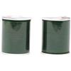 Korbond-Rocchetti di Filo Metallico, 160 m, Colore: Verde, Confezione da 2