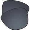EZReplace Lenti di ricambio per occhiali da sole Oakley Frogskin OO9013 (lenti polarizzate), Aggiornato policarbonato Ar rivestito specchio nero, Taglia unica
