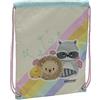 CYPBRANDS Kawanimals- Zaino, Collezione Foresta, Zaino scuola, Sacco, Materiale scolastico, Zaino, Multicolore, Prodotto ufficiale (marchi CyP)