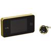 Avidsen E0372-40 Kit Spioncino Telecamera e Display Digitale, per Porte da 38 a 110 mm, Colore Oro