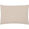 ESSIX ITC Federa per Cuscino, Garza di Cotone Lavata, Beige Naturale, 50 x 70 cm