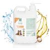 MENFORSAN Shampoo per Cani all'Olio di Macadamia | Nutre e Ravviva il Mantello | Potere Districante | Proprietà Anti-Crespo e Restaurative | Agrumi | 5 l