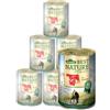Dehner Best Nature cibo per gatti Adulto, manzo e tacchino con carote, 6 x 400 g (2,4 kg)