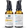 HEVOLUTA HEVONIRIC GOLD OIL- Olio viso per la Notte, Naturale Vegetale, con Canapa, Macadamia e Jojoba, Vitamina E, Rilassante, Idratante, Illuminante, Per pelle matura, Rughe -100% Made In Italy (30ml)