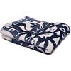 Fusion Snug - Coperta in pile con animali Scandi, 120 x 150 cm, colore: blu navy