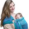 Hoppediz Ring-Sling, Fascia porta bebè per neonati e bambini con due anelli in alluminio, 0-36 mesi, 3-20 kg, Bilbao