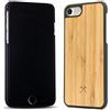 Woodcessories - EcoCase Casual - Design Custodia, Case, Cover, Protezione per l'iPhone 6 6s di Legno Certificato FSC di bambù, Nero