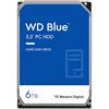 Western Digital WD WD60EZRZ Blu Hard Disk Desktop da 6 TB, 5400 RPM, SATA 6 GB/s, 64 MB Cache, 3.5