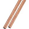METALLIXITY Rame Tubo (18mm OD x 1mm Parete T x 200mm L) 2pz, Dritto Tubi - per Casa Arredamento, Macchinari, Bricolage Artigianato
