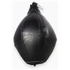 BOOMFIT Saco de Boxeo Black, Sacco da Boxe Speed ​​Ball (Pera) Edition Unisex-Adulto, One Size
