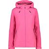 CMP - Giacca da donna con cappuccio fisso, Bouganville, 40