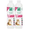MENFORSAN Shampoo per cani, balsamo per cani, 1 litro, confezione da 2