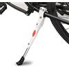 Quixotical Cavalletti per Bicicletta in Alluminio, Supporti Laterali Regolabili in Altezza, Universali per MTB, Bici da Strada, Trekking e City Bike, Disponibili in Nero e Bianco