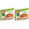 Céréal Bio Burger Vegetali Quinoa e Boulghour al Pomodoro, con Cereali e Avena, da Agricoltura Biologica, 200 G (Confezione da 2)