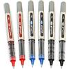 uni-ball Eye UB-157 - Penna a sfera con punta da 0,7 mm, confezione da 6, colore: nero, blu, rosso