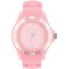 s.Oliver Orologio da polso Ragazze Bambini Orologio al quarzo Analogico, con Cinturino in silicone, rosa, 3 bar impermeabile, viene fornito in scatola regalo orologio, 2036502