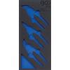 BGS 4125-1 | Modulo per carrelli portautensili 1/3 | vuoto | per BGS 4125