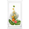Blindecor Digital Cucina | Tenda avvolgibile traslucida con stampa digitale | TropicalFruit | 90 x 180 cm (larghezza per altezza), dimensioni del tessuto, 87 x 175 cm | Tende per finestre