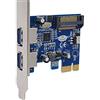 MEO 2 porte SuperSpeed USB 3.0 PCI-E PCIE PCI Express sata Power supplyAdapter usb3.0 Converter Card NEC 720200 chipset Low Profile