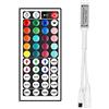 Aroidful 4 Pin Mini Controller LED IR RGB 5V-24V Telecomandi Wireless IR a 44 Tasti DC Dimmer Controllo Wireless Controller per Strisce LED SMD 3528 5050 5630