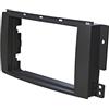 Audioproject A246 - Mascherina-2-DIN Universale per autoradio Compatibile con: Smart ForTwo 451 2007-2010 - Smart ForFour 454 2004-2006 Cabrio - Nero