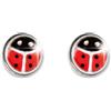 SANICO Srl Orecchini da Foratura Inverness R187C Coccinella 5mm