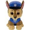 TY 96319 Paw Patrol, Chase, Peluche, 24 cm