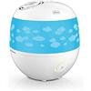Chicco Humi Hot Advance Umidificatore Ambiente per Bambini, Vapore Caldo contro i Malesseri Stagionali, con Contenitore per Essenze, Spegnimento Automatico, Autonomia 7 Ore