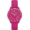 Lacoste Orologio Analogico al Quarzo da Bambini Collezione MINI TENNIS con Cinturino in Silicone Rosa - 2030054