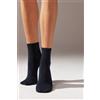 Calzedonia Calze Corte Con Bordo Lavorato Blu