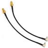Eightwood Antenna 4G LTE Adattatore SMA a TS9 Spina ad Angolo Retto Pigtail RG174 Cavo 15 cm Cavo SMA Femmina TS9 Maschio 2 Pezzi per 2G 3G 4G LTE Mobile Broadband UMTS Antenna