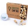 Green Swing Tee da Golf in bambù da 38 mm, Tees Unisex, Blu
