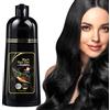 Nexolla Shampoo Istantaneo per Capelli Neri, Shampoo da Bianco a Nero, Shampoo per Tintura di Capelli per Uomini e Donne, Shampoo Colorante Naturale per Capelli Neri 3 in 1, Facile e Veloce