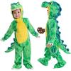 Spooktacular Creations Costume dinosauro t-rex verde per bambini Halloween dress up party festa in maschera di Halloween Giochi finti Trick or Treating